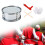 11 Inch Snare Drum for Beginners with Adjustable Strap, Durable Steel Shell, Grey Practice Kit 3