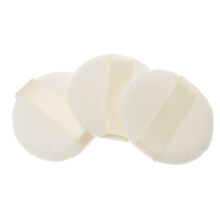 Makeup Powder Puff 3Pcs 2.5 Inch Soft Plush for Loose Face and Body Powder Even Application