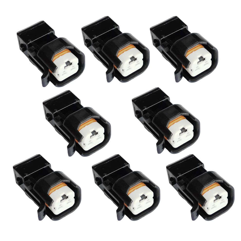 8Pcs Fuel Injector Connector Adapter Ev1 To Ev6 Ev14 Plug And Play Ls1 Ls2 Ls3 Lsx Lt1 9113335663718