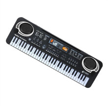 61 Key Electronic Keyboard Piano with Builtin Microphone, Multiple Sound Modes for Beginners, EU Version