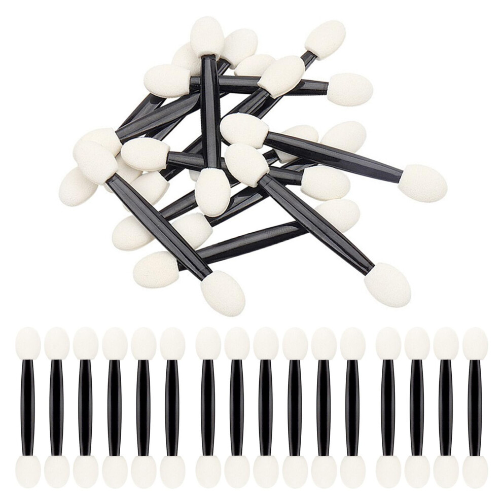 100pcs Double Head Sponge Eyeshadow Applicators DualSided Brushes for Makeup Nails and Crafts
