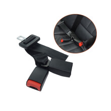 Universal Rear Seat Belt Connector: One Support + Two Extensions, Adjustable to 39 cm, Fits Most Cars, Socket 2.0-2.2 cm