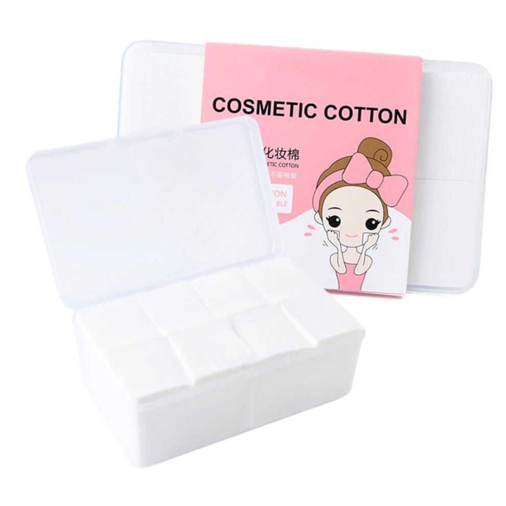 1000pcs Makeup Remover Cotton Pads Soft Facial Cleansing Puffs for Daily Skin Care and Beauty