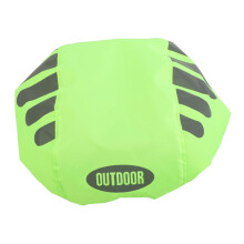 Waterproof Cycling Helmet Rain Cover with Reflective Strips for Road and Mountain Biking