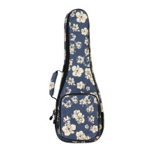 Waterproof 23inch Blue Ukulele Gig Bag with Adjustable Backpack Straps and Large Exterior Pocket