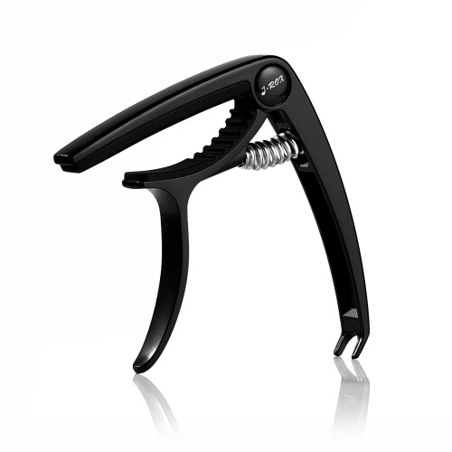 OneHanded Guitar Capo with Universal Fit, Scratch Grip and Tuning Stability
