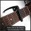 OneHanded Guitar Capo with Universal Fit, Scratch Grip and Tuning Stability 2