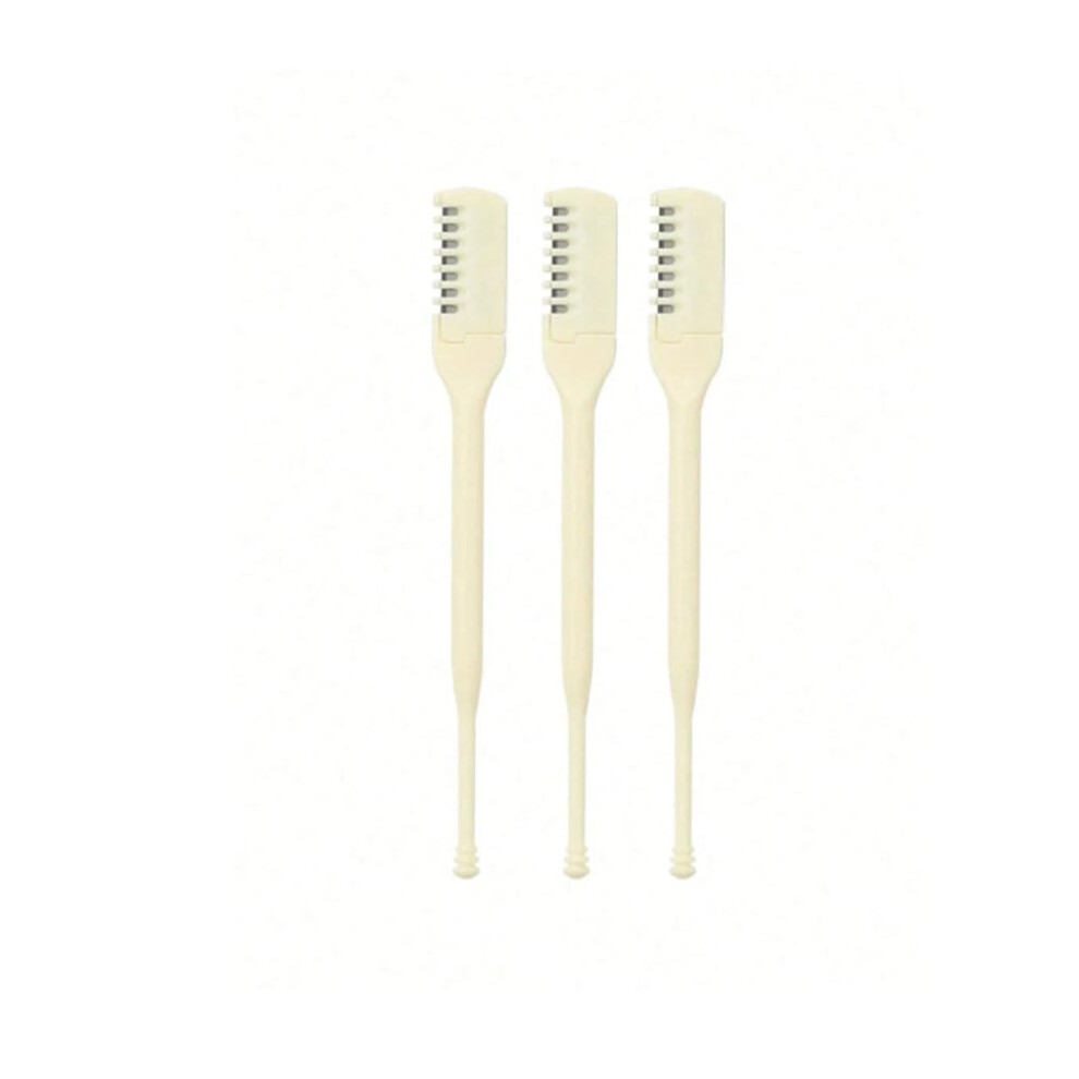 Manual Nose Hair Trimmer Set with 360 Rotating Blades, Stainless Steel, No Battery Required