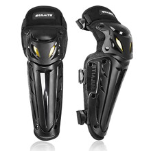 Motorcycle Knee Pads with Widened Shin Coverage, Impact Protection for Motocross and MTB