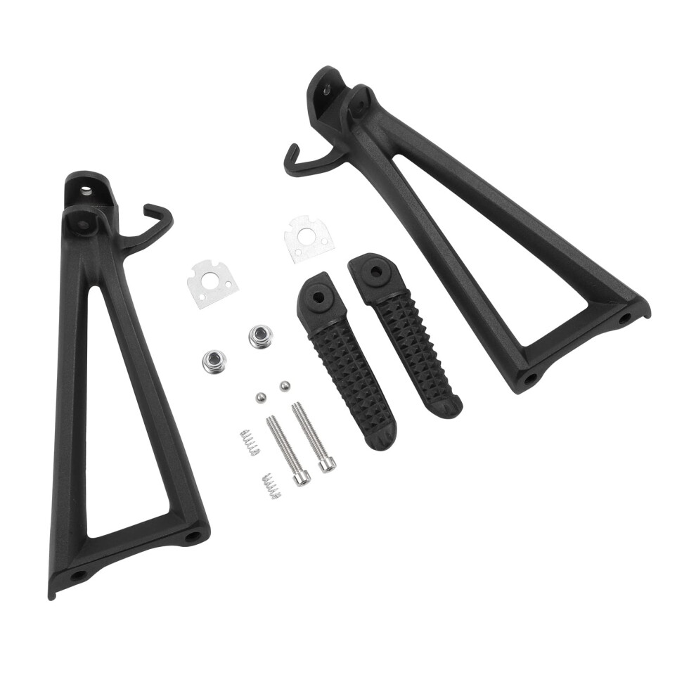 Foot Pegs Rear Passenger Bracket 20062016 Sand Aluminum For Yamaha Yzf R6 Black 9113335665224