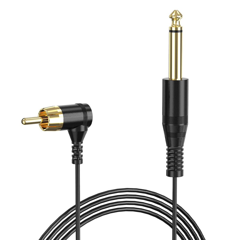 Tattoo RCA Clip Cord 6ft Silicone GoldPlated Connector Flexible Cable for Rotary Tattoo Machine