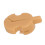 8 Pack Brown Rubber Violin Practice Mute Set with Adjustable Volume Control and Quick Bridge Fit 4