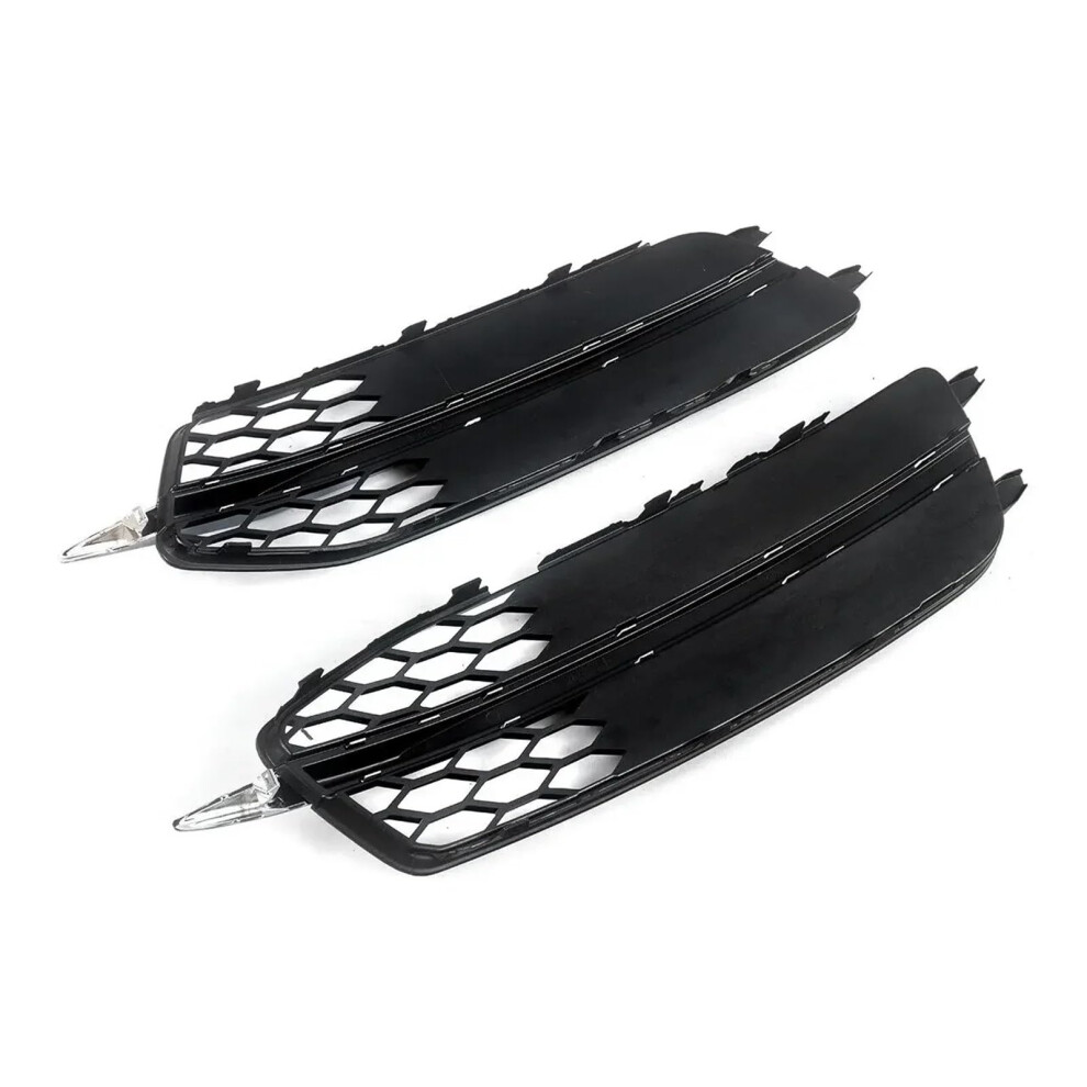 Honeycomb Fog Grille Cover 20122014 Front Bumper Replacement For Audi A6 C7 S Line Light 9113335665637