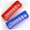 Barber Tool Organizer with Large Capacity for Combs Scissors Clipper Guard Holder Blue Random Style 2