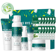 Tea Tree Acne Skin Care Set with Deep Pore Cleansing and Oil Control for Teens and Women