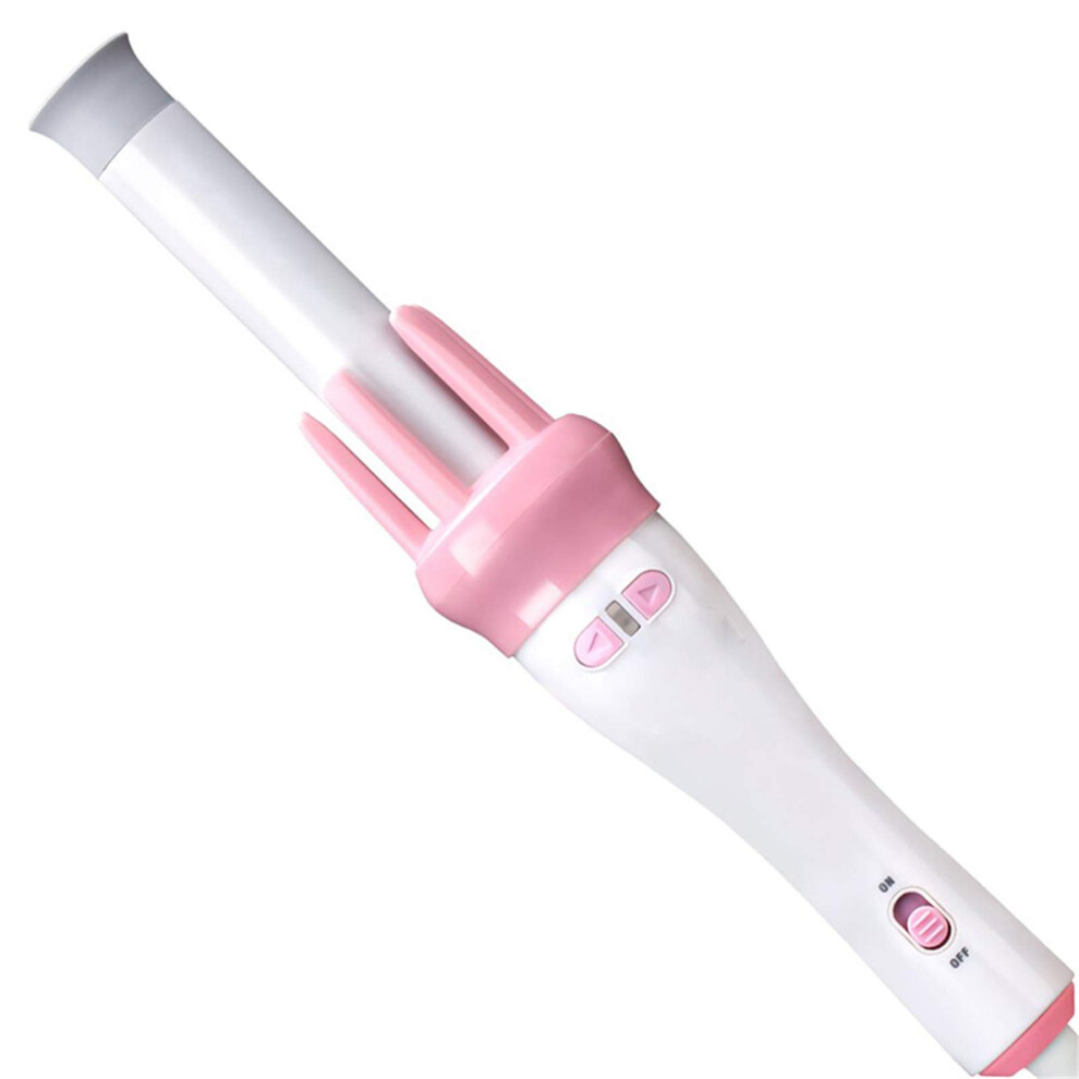 Automatic Hair Curler with Fast Heatup, Rotating Tourmaline Ceramic Wand, Adjustable Temperature
