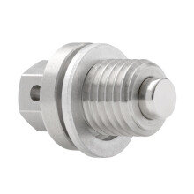Magnetic Oil Drain Plug for Arctic Cat Alterra 600 TRV XT 20232024 Stainless Steel Temp Magnet