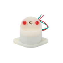 12V 24V Warning Buzzer with Light, Industrial Sound and Light Alarm Siren, Dual Voltage Alert