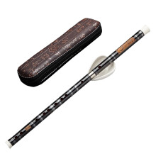 Handmade Wooden Transverse Flute with Polished Finish, Two‑Section Design for Beginners and Adults