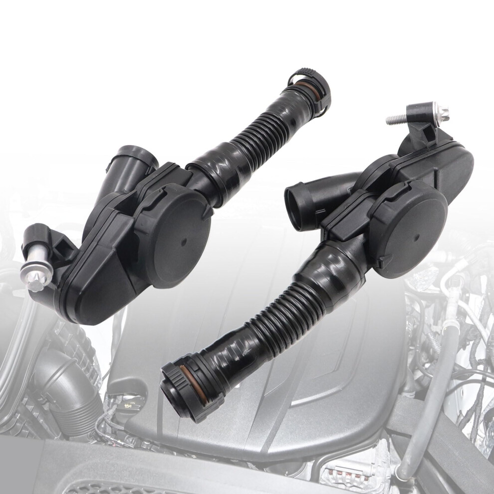 2Pcs Left And Right Crankcase Vent Valve For Porsche Cayenne Macan Panamera 20132018 94610723077 94610722977 9070919876806