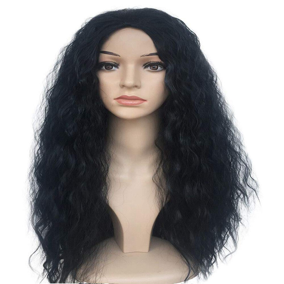 Lace Front Wig for Women Natural Wave PrePlucked Hairline Heat Resistant Synthetic 26 Inch