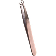 Made in Korea Stainless Steel Nose Hair Trimmer for Men and Women with Safe Ring Pain Design