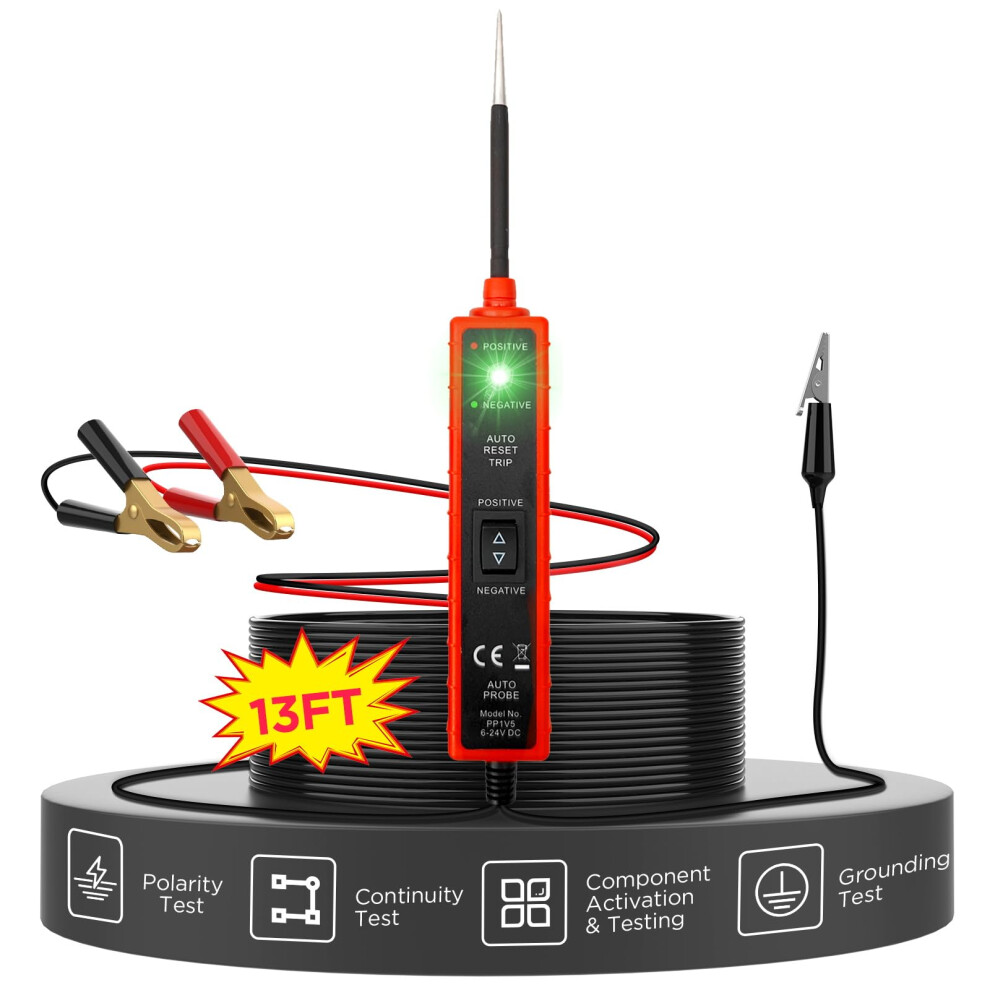 Automotive Circuit Tester 6V24v With Overload Protection For Fast Fault Location And Component Activation 9053599045274