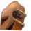 2pcs Golden Violin Chinrest Screws Clamp Replacement Kit for Secure Mounting and Precise Adjustment 3