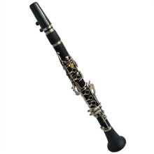 Professional 17 Key Eb Bakelite Clarinet with Case, Smooth Tone, Lightweight Durable Body