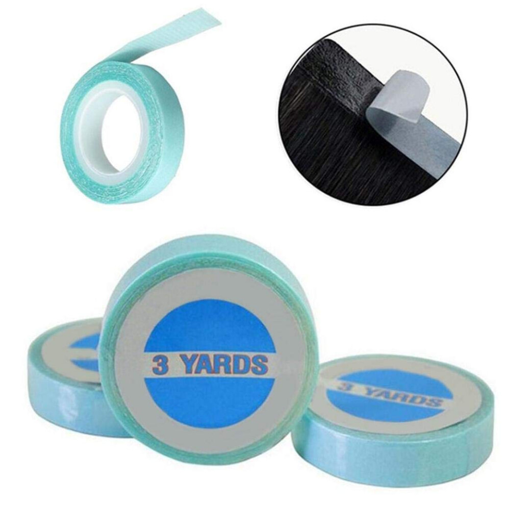 Unisex Waterproof Double Sided Wig Tape Roll Strong Hold No Residue For Lace Front Hair Extensions 3M