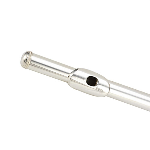 Silver Plated Flute C Key 16 Hole Split E White Copper for Beginners with Bright Resonant Tone 2