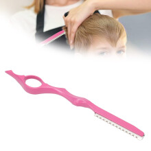 Hair Thinning Scissors and Razor Comb Set Stainless Steel Precision Blades Ergonomic Grip