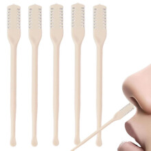 20 Pack Stainless Steel Nose Hair Trimmer with 360 Rotation DoubleSided Blade for Men and Women