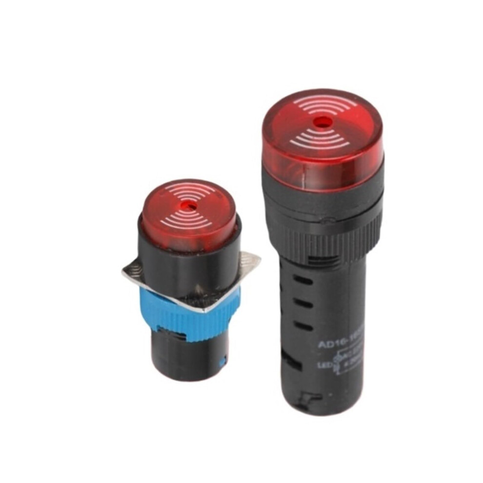 Alarm Siren Strobe With Warning Buzzer, Decibel Intermittent Sound And 12V 24V Light 9070919878718