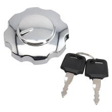 Aluminum Motorcycle Fuel Cap with Secure TwistOn Lock for ATV Gas Tank Replacement Prevents Spills
