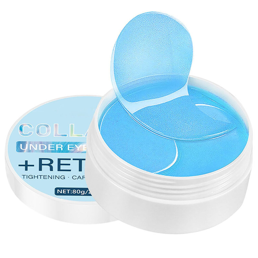 Dark Under Eye Patches With Retinol Collagen For Circles, Puffiness, Wrinkles And Hydration