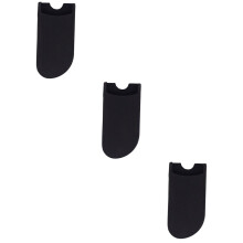 3pcs Rubber Saxophone Thumb Rest Cushion for Alto Tenor – Comfortable Finger Support Accessory