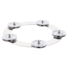 Stainless Steel HiHat Cymbal with Clear Loud Bell Tone, Durable Metal for Practice and Performance