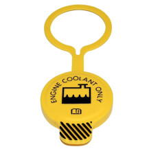 Coolant Reservoir Cap for Jeep Wrangler JK 20072018, Yellow Durable Plastic Secure Fit Seal