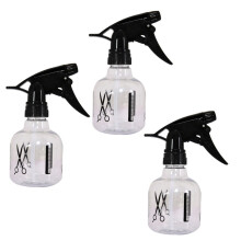 3 Pack Refillable Fine Mist Spray Bottles for Hairdressing, Plants, Travel and Salon Use