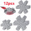 Pan Divider, Pan Protector, Interlayer Pads, for Trays, Dishes, Woks, Prevent Scratches, Kitchen, 12pcs 1