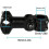 Adjustable MTB Stem for Handlebar Riser 60 Adjustable Bike Stem MTB Bike Fork Stem 1-1/8" 2