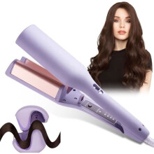 Curling Iron - Big Wave - 32mm - Ceramic - 4 Adjustable Temperatures - 40 Million Negative Ions