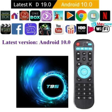 KYY Multimedia Box 4 + 32 GB Netzwerk T95 Smart TV Box Set-top 6K TV Allwinner Multimedia Player H616 HD TV BOX Android 10.0 Decoder