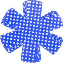 Set van 6 antislip pannenbeschermers om krassen te voorkomen, vilten verdelers voor keukengerei, stapelbaar