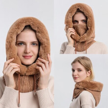 Berretto - Donna - Inverno - Pile - Unisex - Cappello termico grande