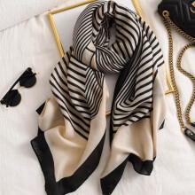 Type 47 180x90cm Luxury Women Cotton Silk Scarf 180x90cm New Autumn Winter Collection