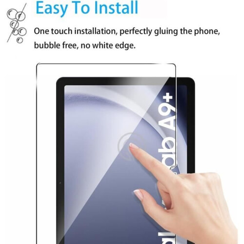 2 τεμάχια σκληρυμένο γυαλί για Samsung Galaxy Tab A9+ / Samsung Galaxy Tab A9 Plus - Ultra Resistant 2