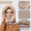 Cappello e scaldacollo - Donna - Inverno - Foderato in pile - Pelliccia sintetica - Elasticizzato 3