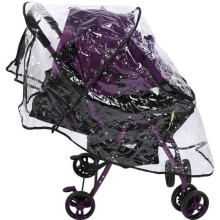 Universeller wasserdichter Kinderwagen-Regenschutz, Wind- und Regenschutz für Kinderwagen und Kinderwagen